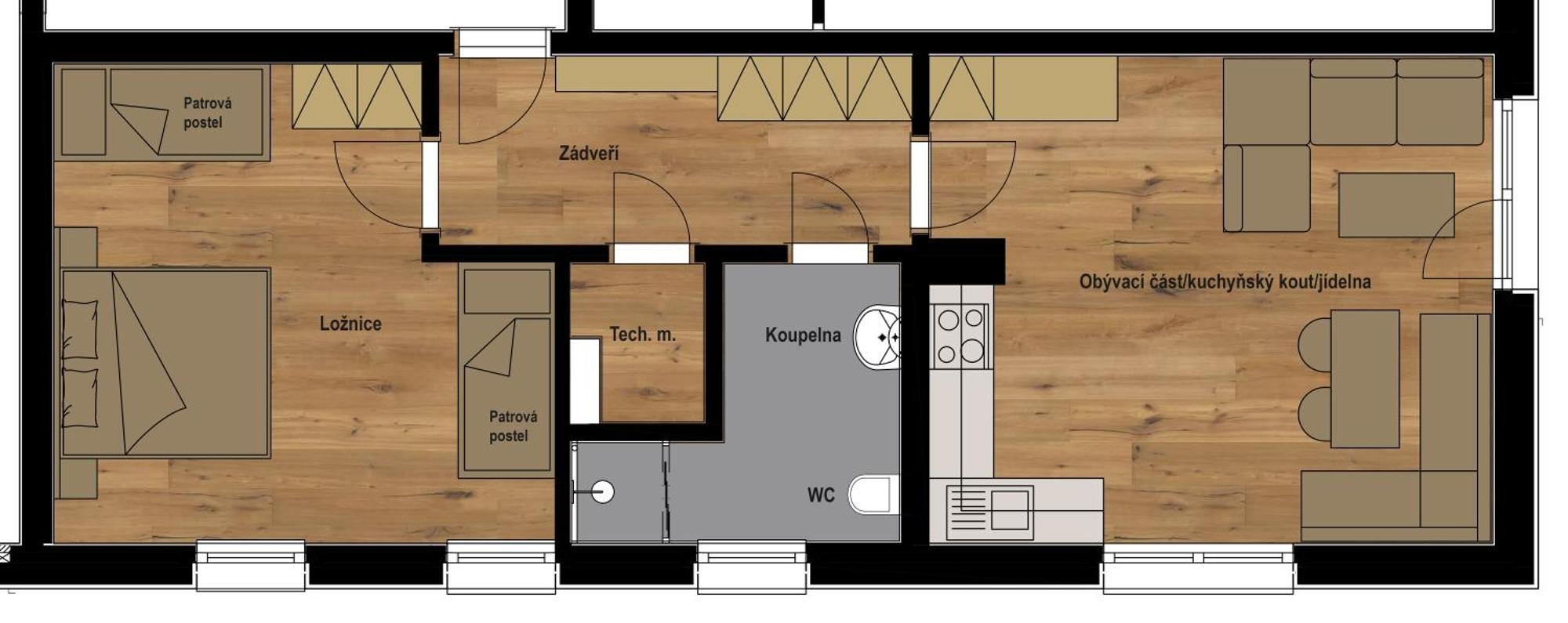 Apartmany Barth Holiday - Долні-Морава Номер фото